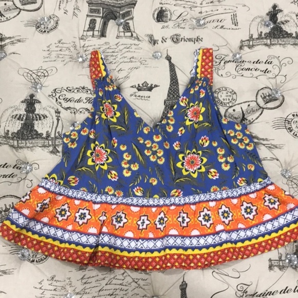 JOIE Chinaru Floral Peplum Cotton Top - Picture 7 of 8